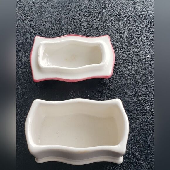 Decorative Bird Trinket Box - Blue and White - Picture 5 of 9